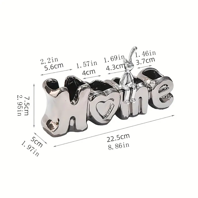 Ceramic Toothbrush Holder Elegant Bathroom Organizer
