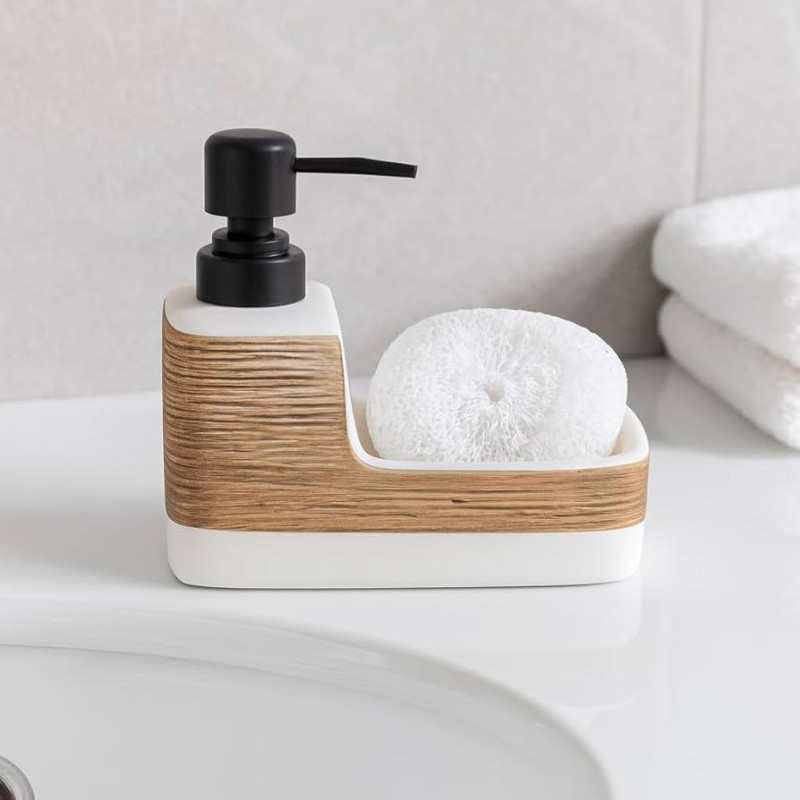 Ceramic Soap Dispenser Refillable Liquid Soap Pump
