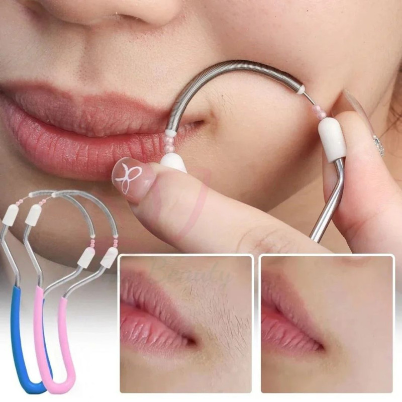 Spring Facial Hair Remover Tool