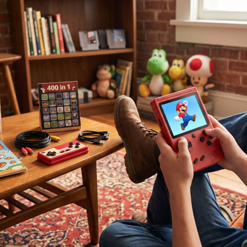 SUP 400 in 1 Retro Handheld Game Console