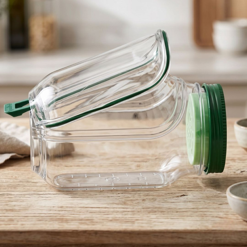 Leakproof Salad Jar with Dressing Cup