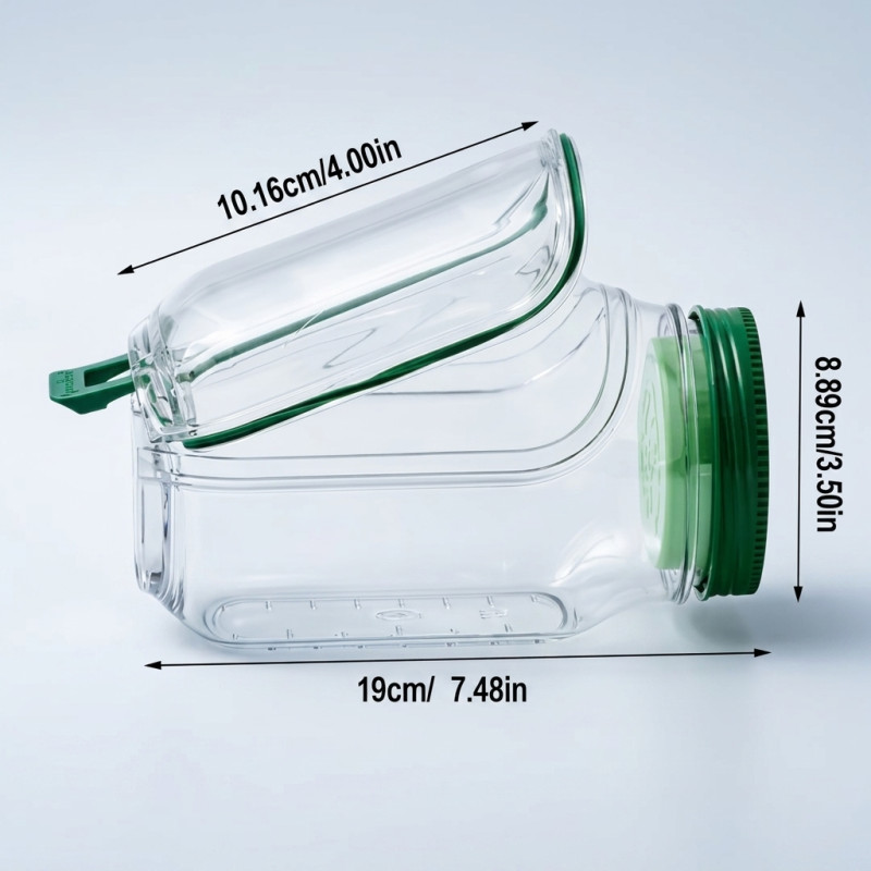 Leakproof Salad Jar with Dressing Cup