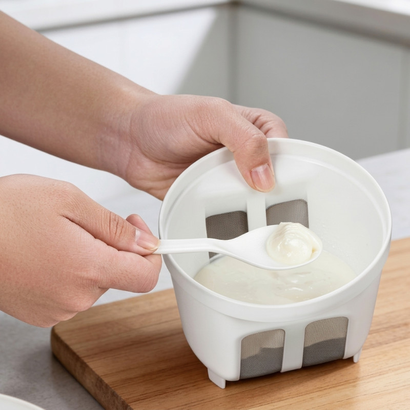 Round 1100ML Greek Yogurt Maker Strainer