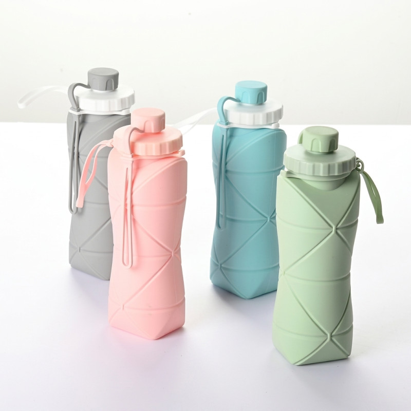 Collapsible Silicone Water Bottle