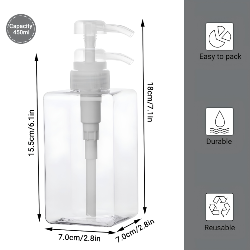 Foaming Hand Pump Soap Dispenser 450 ML