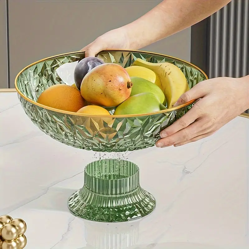 Acrylic Diamond Pattern Fruit Tray