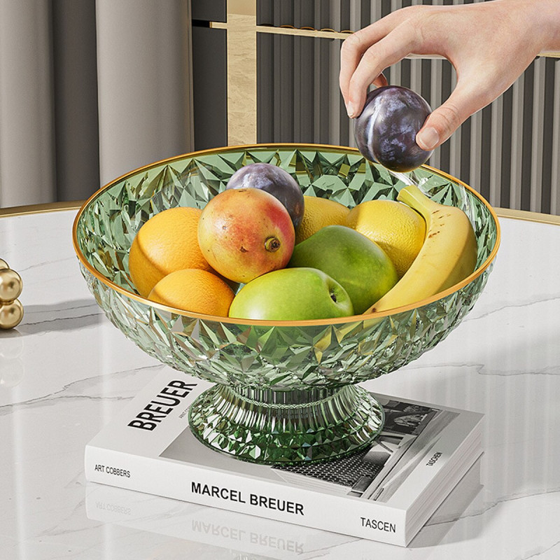 Acrylic Diamond Pattern Fruit Tray
