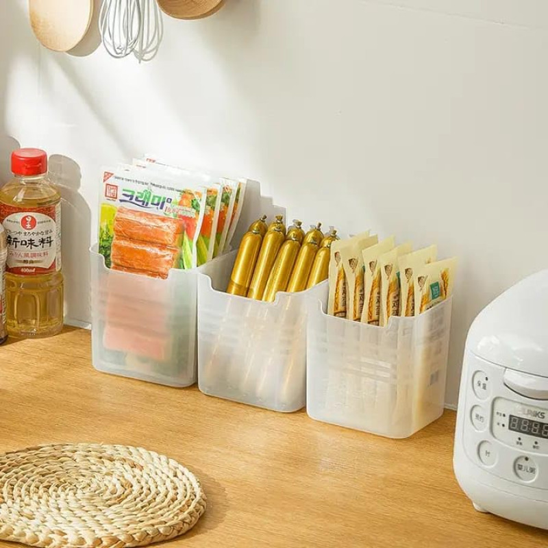 4 Pack Refrigerator Food Storage Boxes