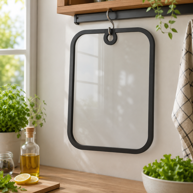 Premium Cutting Board with Silicone Protector