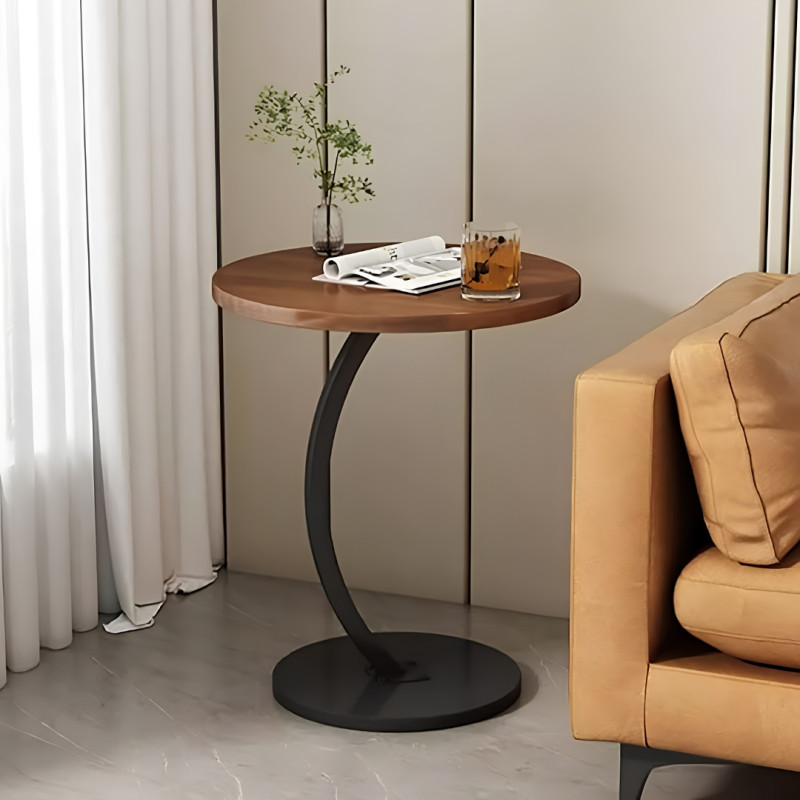 Rustic Wooden Round Table