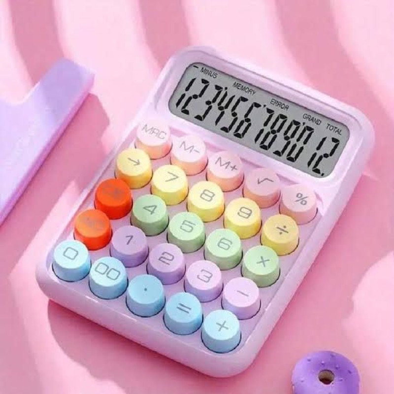 Digital Colorful Calculator