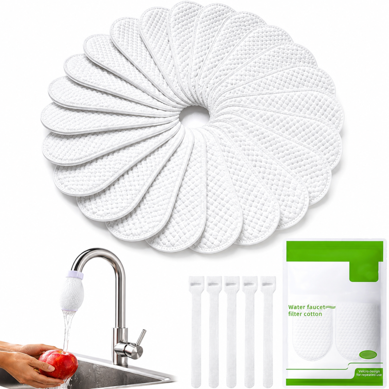 10 Piece Faucet Filter Cotton Bag