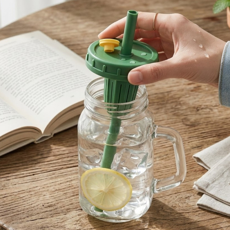 500ml Fruit Infuser Water Bottle With Handle