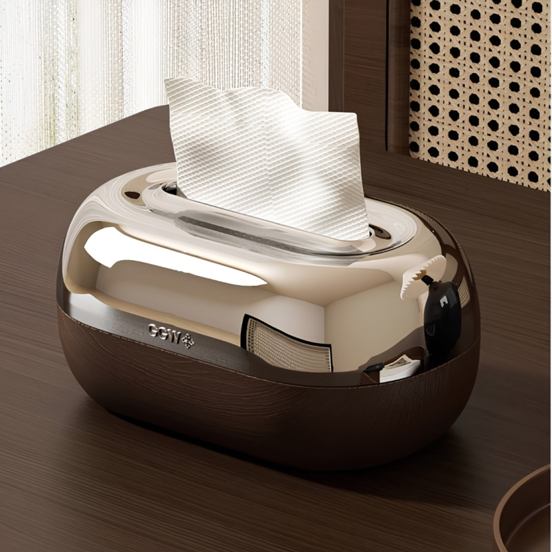 Luxury Retro Wooden Tissue Box Holder