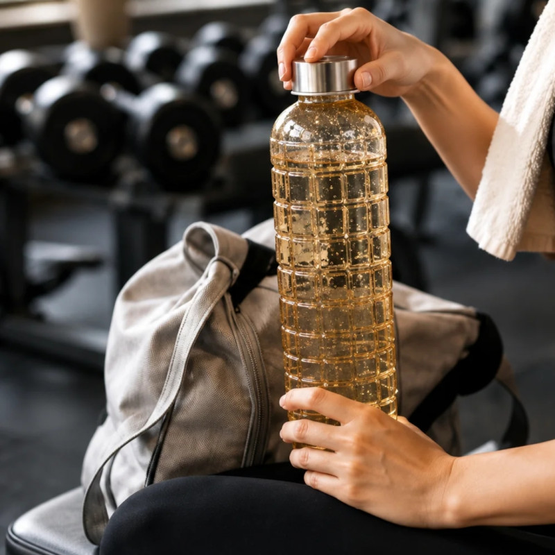 1100ml Glass Water Bottle