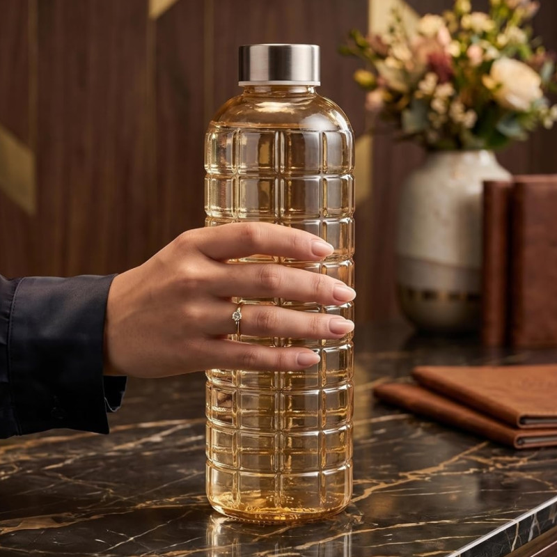 1100ml Glass Water Bottle