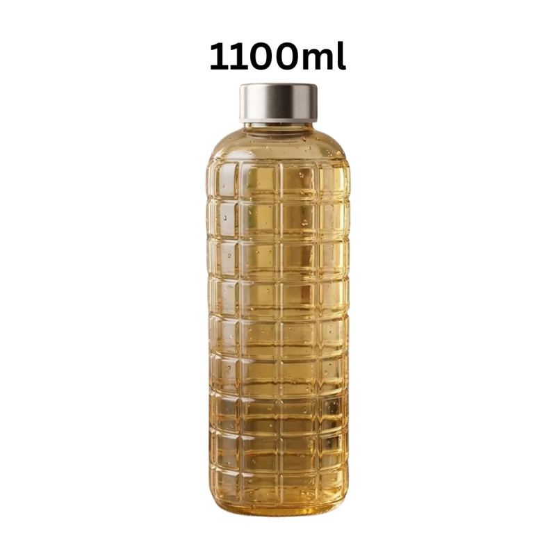 1100ml Glass Water Bottle