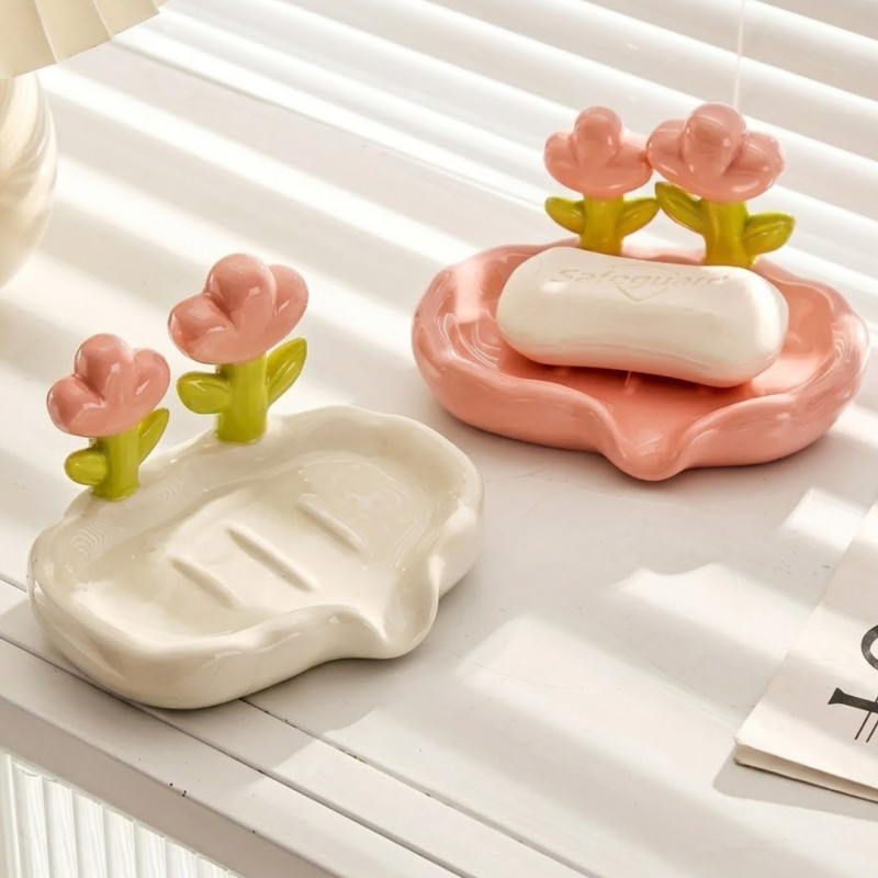 Flower Shaped Soap Dish
