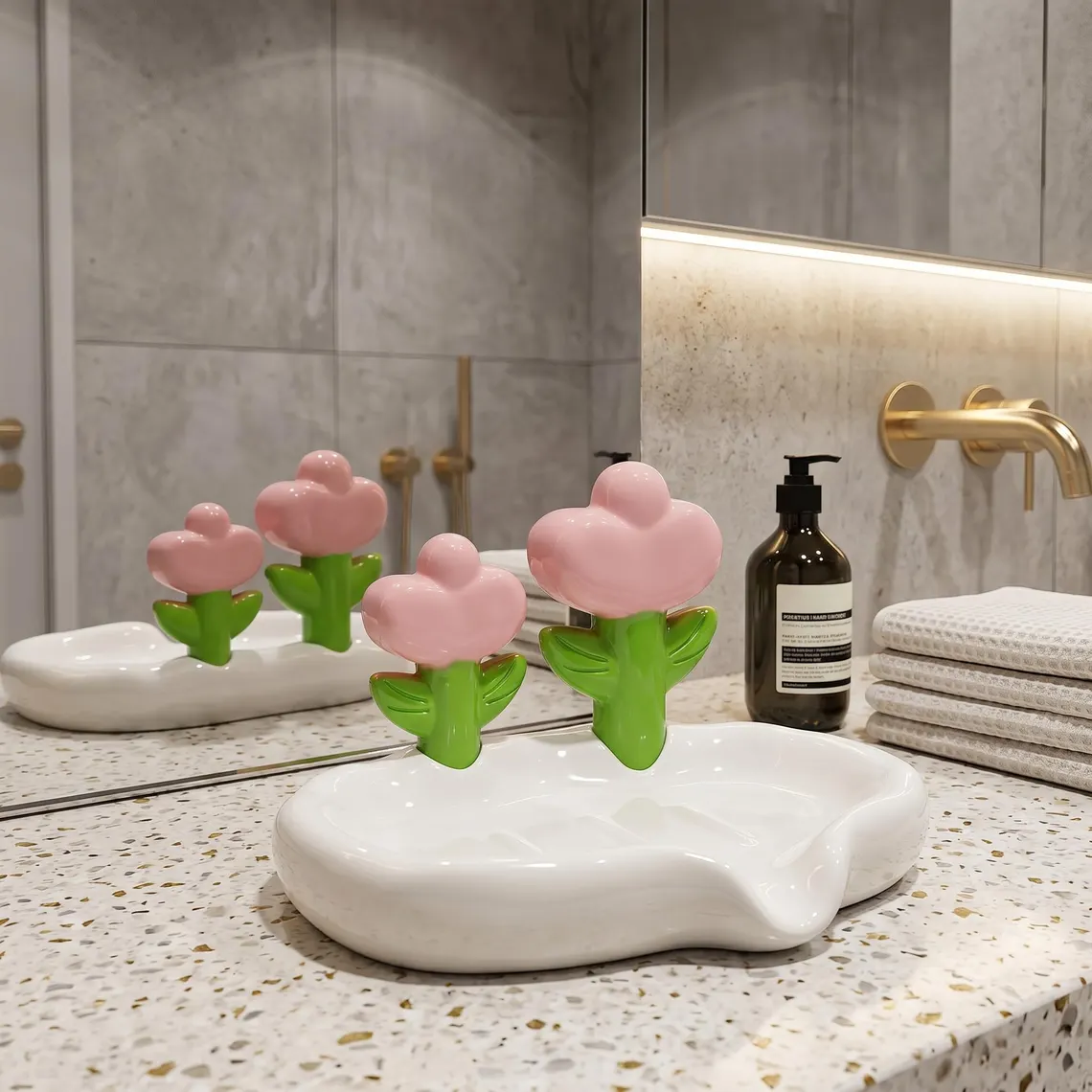 Flower Shaped Soap Dish