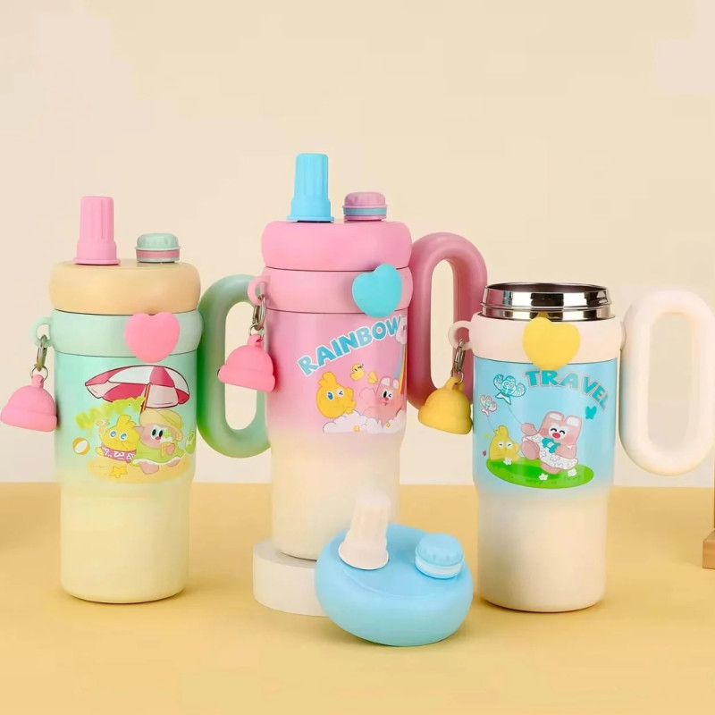 Cartoon Tumbler With Double Option Box Packing