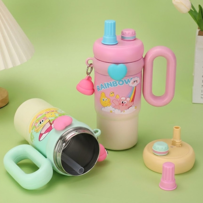 Cartoon Tumbler With Double Option Box Packing