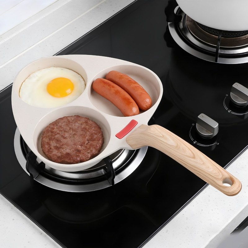 Triangle 3 Position Fry Pan