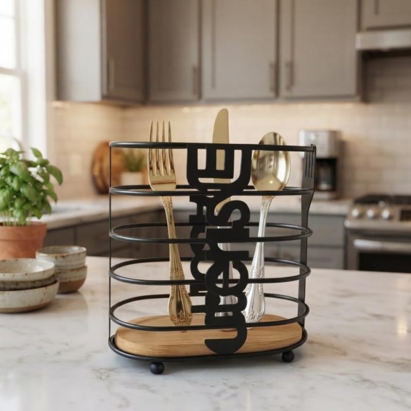 Metal Cutlery Organiser