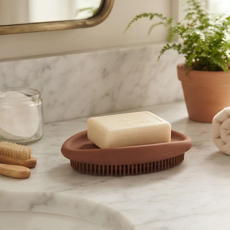 Creative Double Sided Silicone Soap Holder