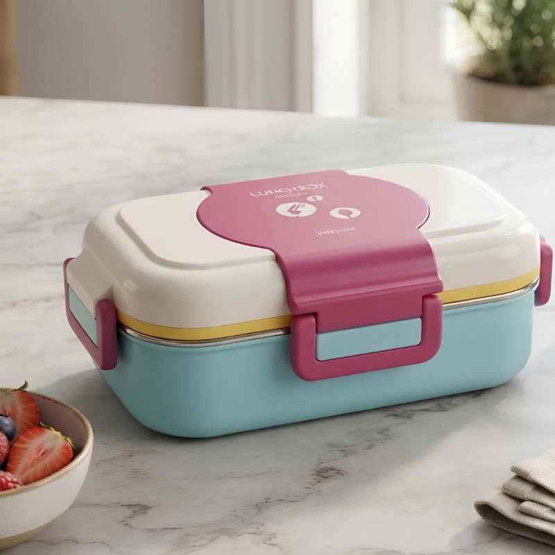 Premium 304 Stainless Steel Multi Compartment Bento Lunch Box