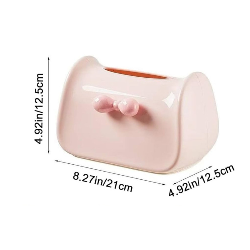 Cute Bow Purse Tissue Box Holder