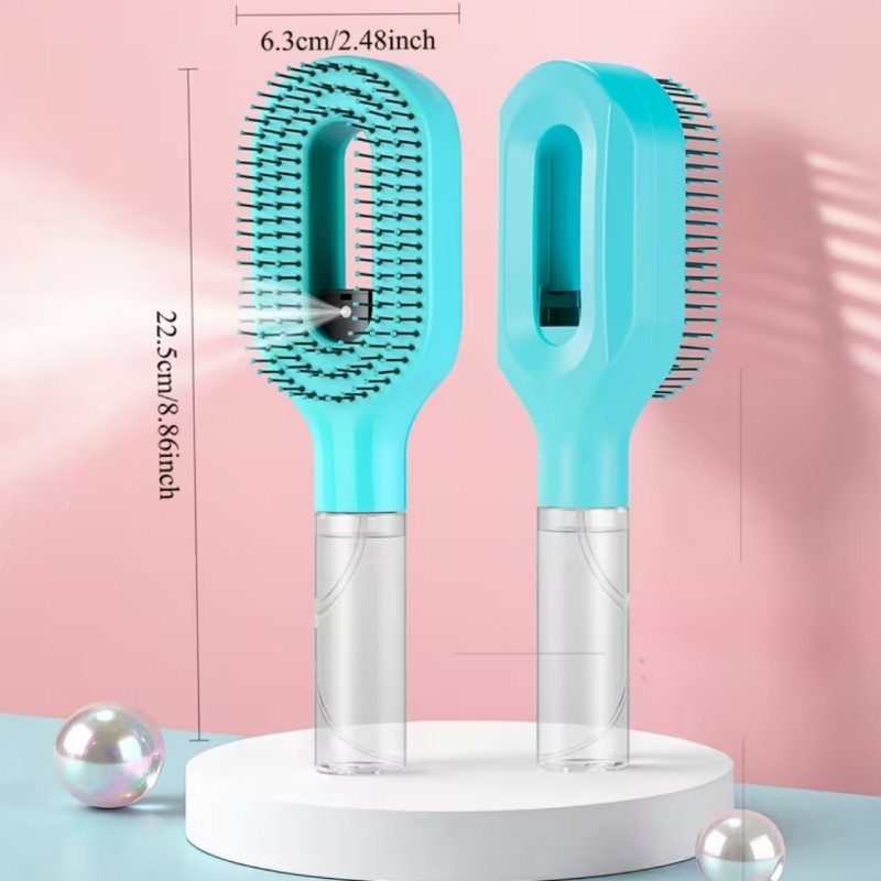2 In 1 Hair Spray Brush