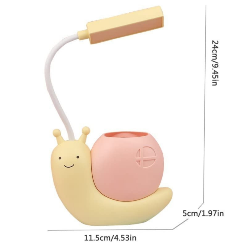 Aesthetic Snail Desk Lamp