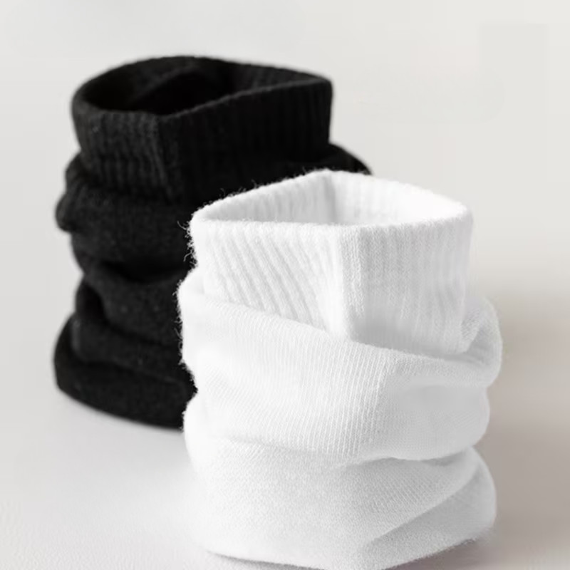 Disposable Travel Cotton Socks Pair Portable