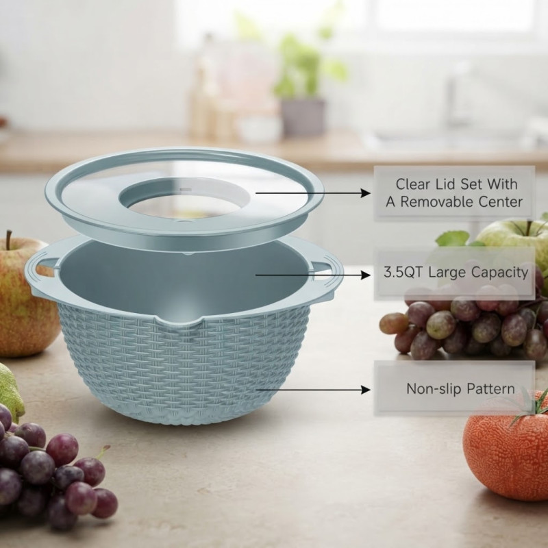 4 In 1 Grater Colander Basket