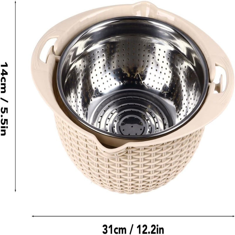 4 In 1 Grater Colander Basket