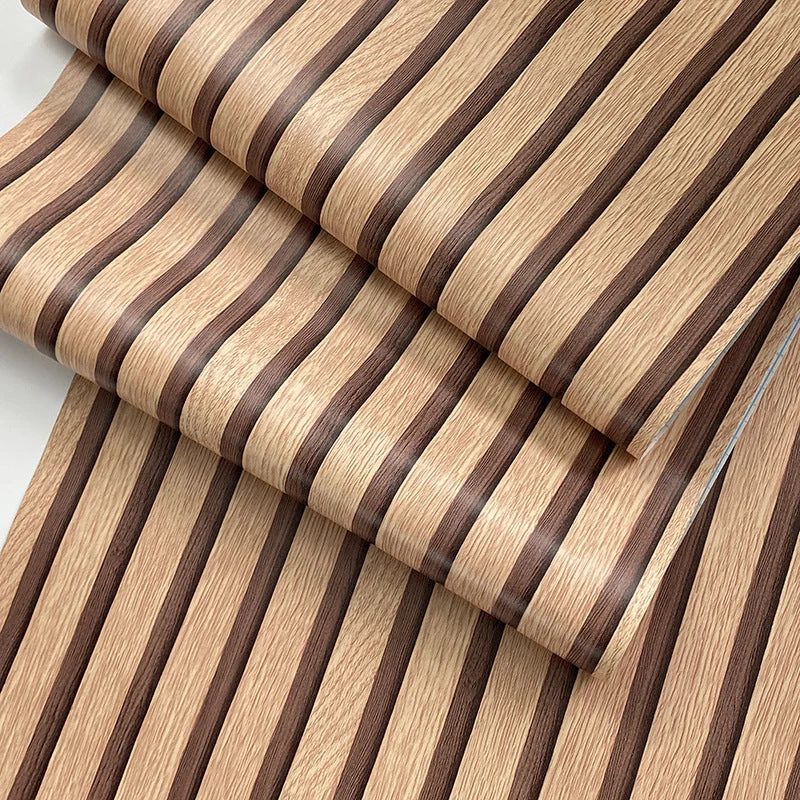 Self Adhesive Wood Grain Wall Wallpaper