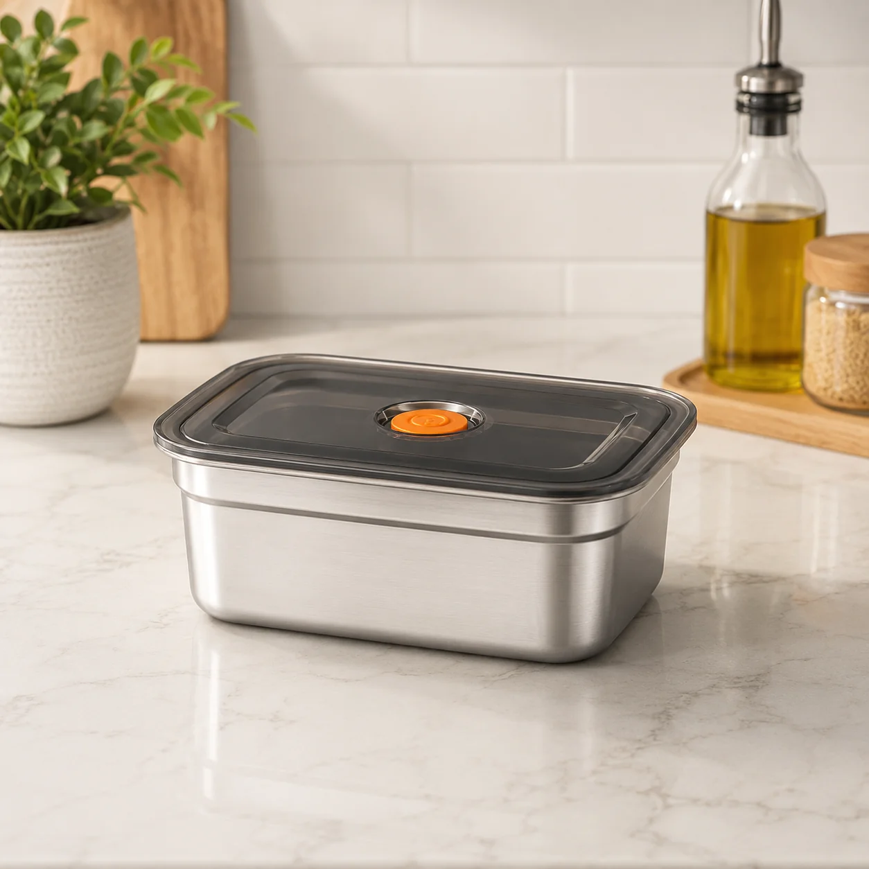 Airtight Lunch and Storage Box for Food Storage and Everyday Use