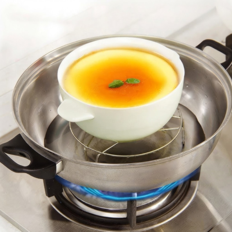 Metal Steaming Rack Stand for Cooker Pot and Kitchen Steam Cooking