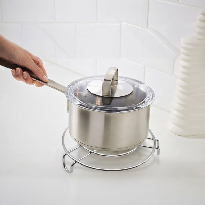 Metal Steaming Rack Stand for Cooker Pot and Kitchen Steam Cooking