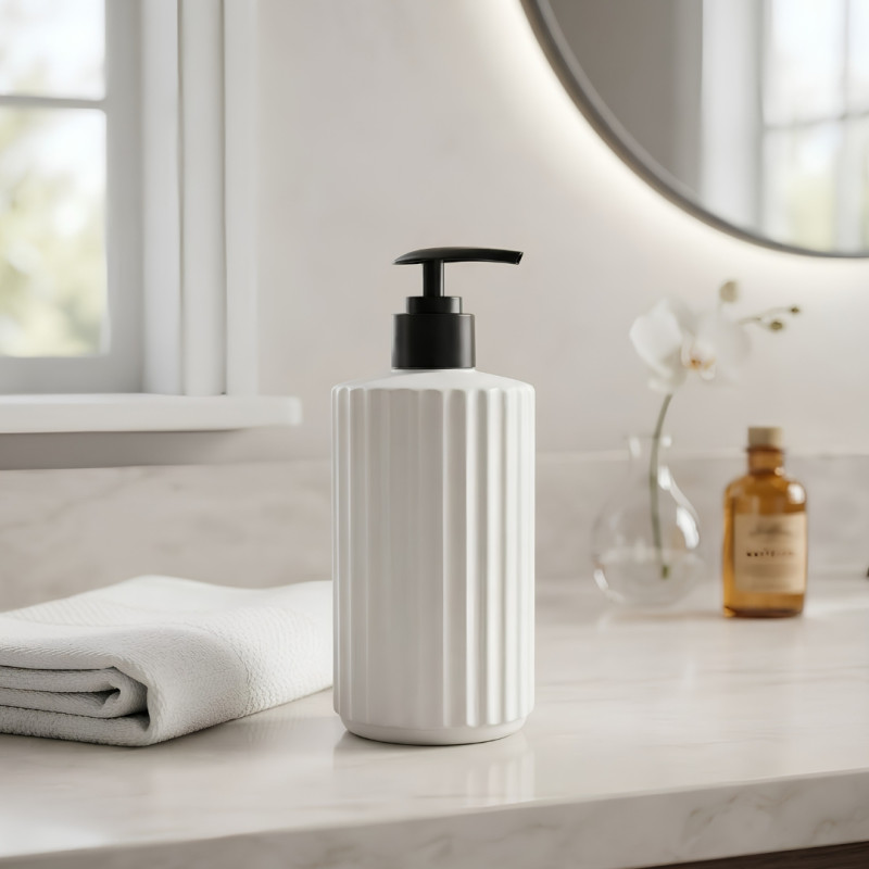 Liquid Soap Dispenser Pump Bottle for Bathroom Kitchen and Handwash Storage