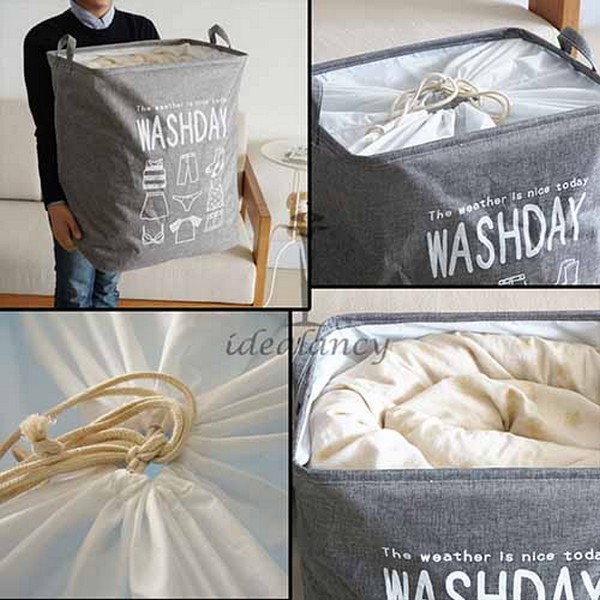 Folding Laundry Storage Bag