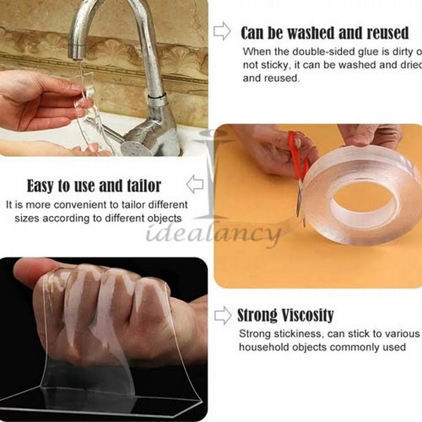 Buy Magic Double Sided Tape Transparent 3 Meter At Best Price In Pakistan Idealancy