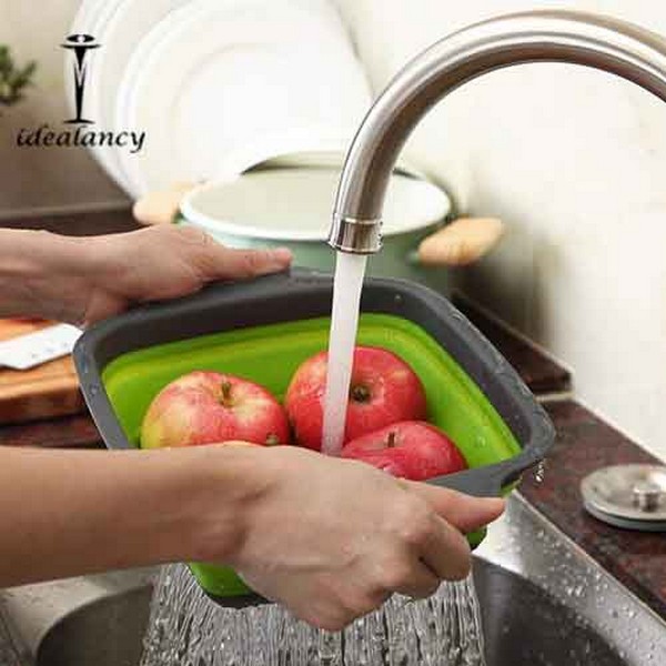 Silicone Collapsible Drain Basket