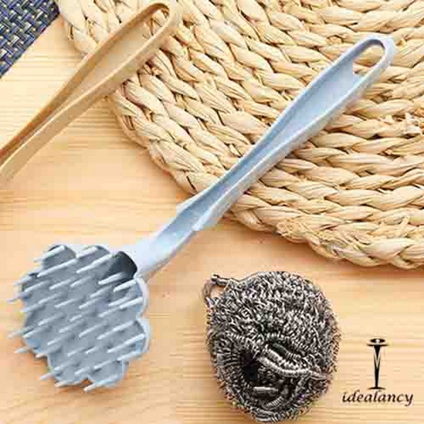 Wire Ball Brush With Long Handle