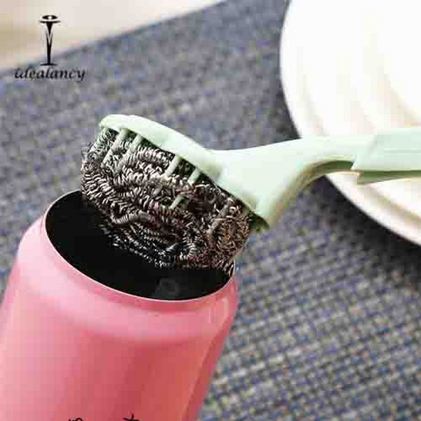 Wire Ball Brush With Long Handle