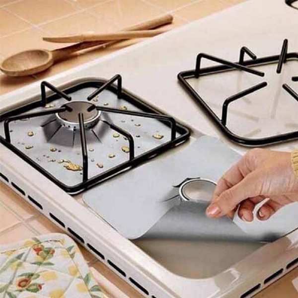 Gas Stove Cover Protector Pack of 4