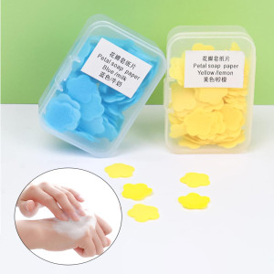 Disposable Petal Paper Soap
