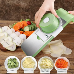 5 In 1 Vegetable Slicer Cutter