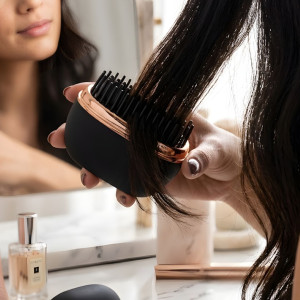 Mini Hair Straightening Comb Wireless Portable Hair Styler | Idealancy
