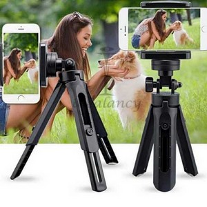Portable Mini Tripod Holder Stand 360 Degree Rotation